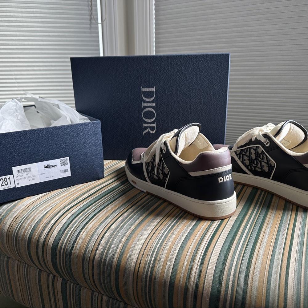 Dior men’s sneaker m-b27 LT calfskin size 45 - Picture 3 of 6